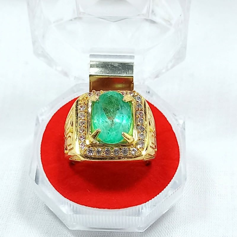 BERKUALITAS PERMATA ZAMRUD COLOMBIA ORIGINAL SIAP PAKAI