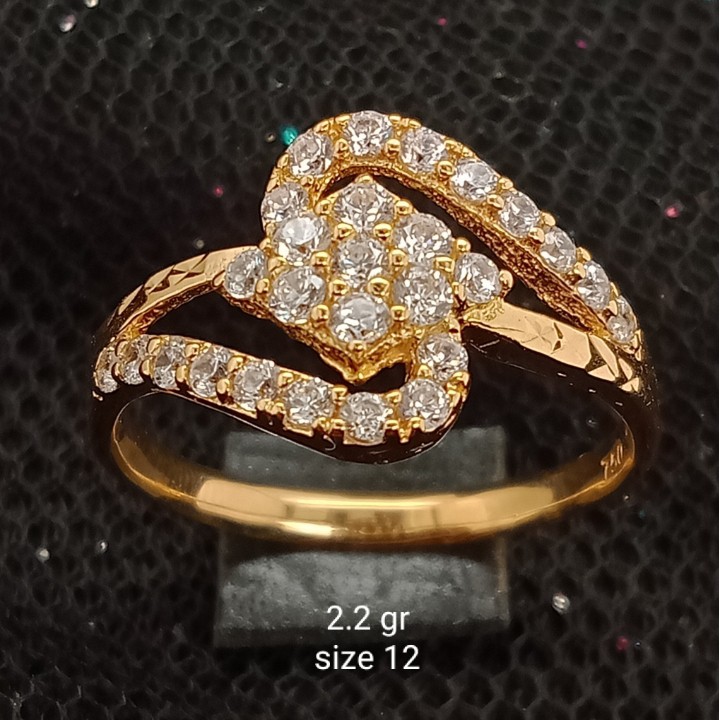 Cincin Emas 17 K - 2.2 gr Kadar 750 - 2215