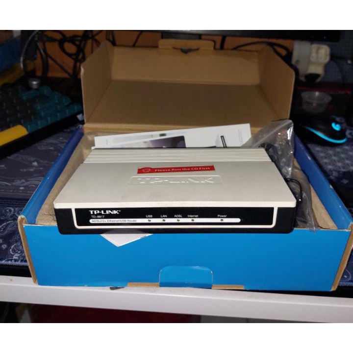 Jual TP-Link TD-8817 Router (Bekas Telkomsel)