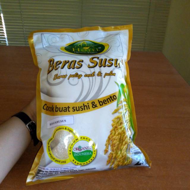 

Beras Mentik Susu Organik Merk Hotel 2kg