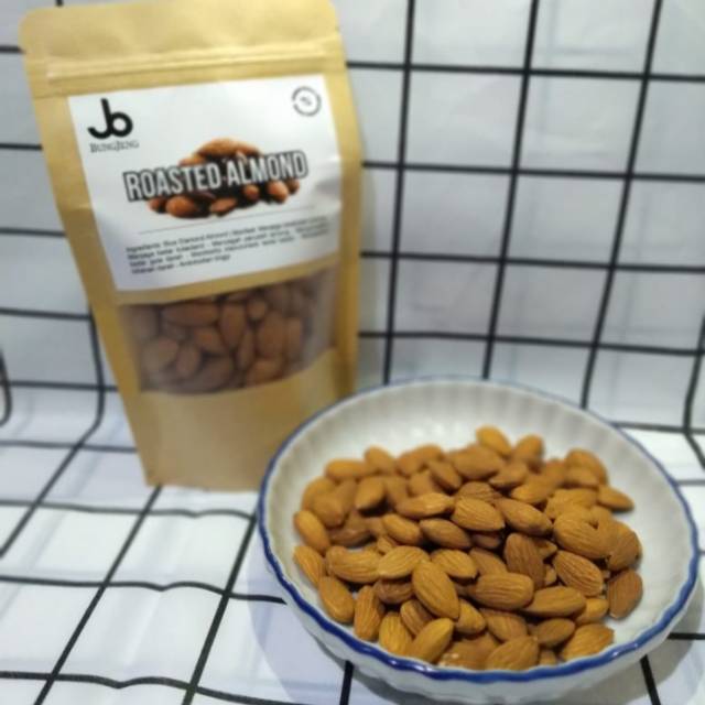 

Almond kemasan 100gr