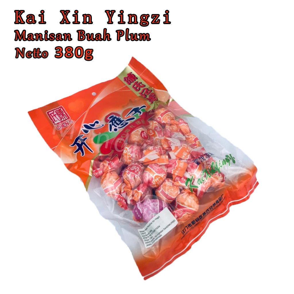 Manisan Buah Plum * Kai Xin Yingzi * Manisan * 380g