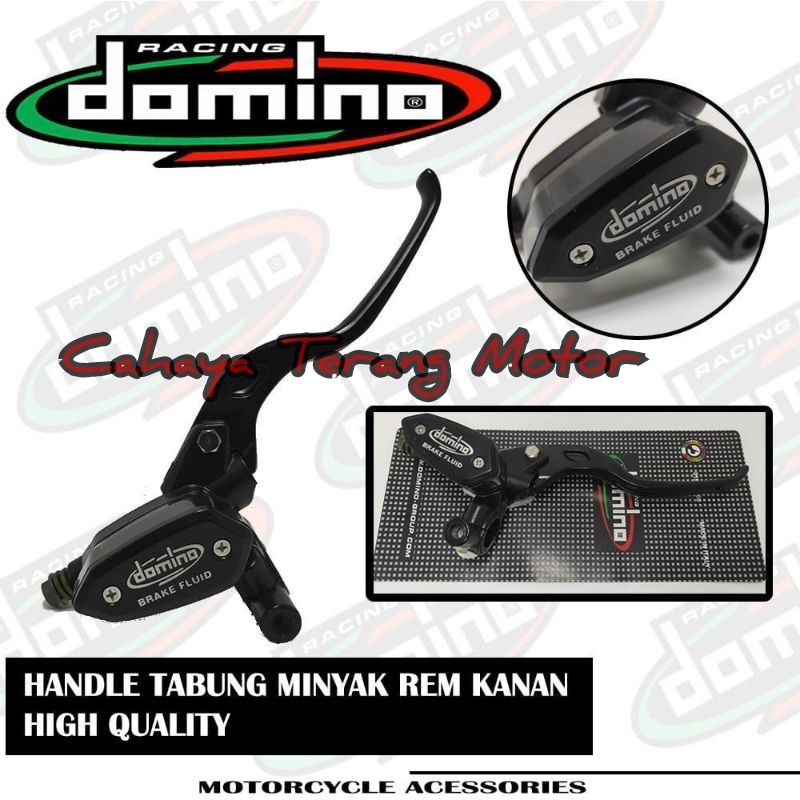 Master Rem Domino Oval + Kiri Kopling 1 Set Model RCB Universal Nmax,Beat,Aerox,Ninja,Satria Fu, Dll