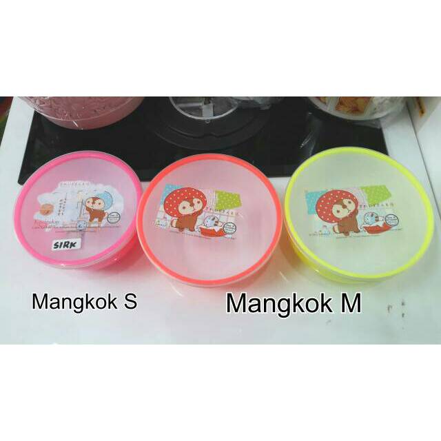 Mangkok Plastik + Tutup Calista