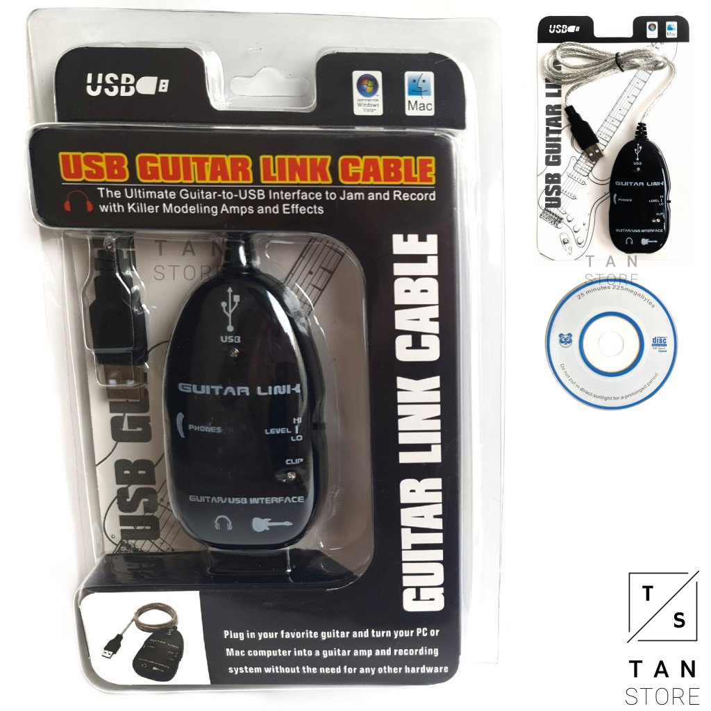 [ORIGINAL] Guitar Link USB Cable Kabel Link Gitar USB