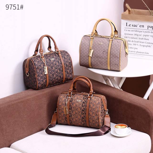 BONIA SPEEDY CLASSIC LEATHER BAG 9751