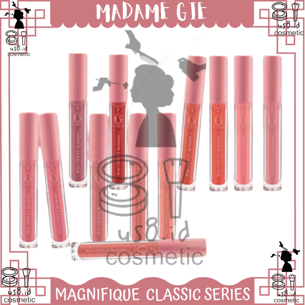 [BPOM] Madame Gie Magnifique Lip Liquide Matte Classic Series - Lip Cream / Madam Gie
