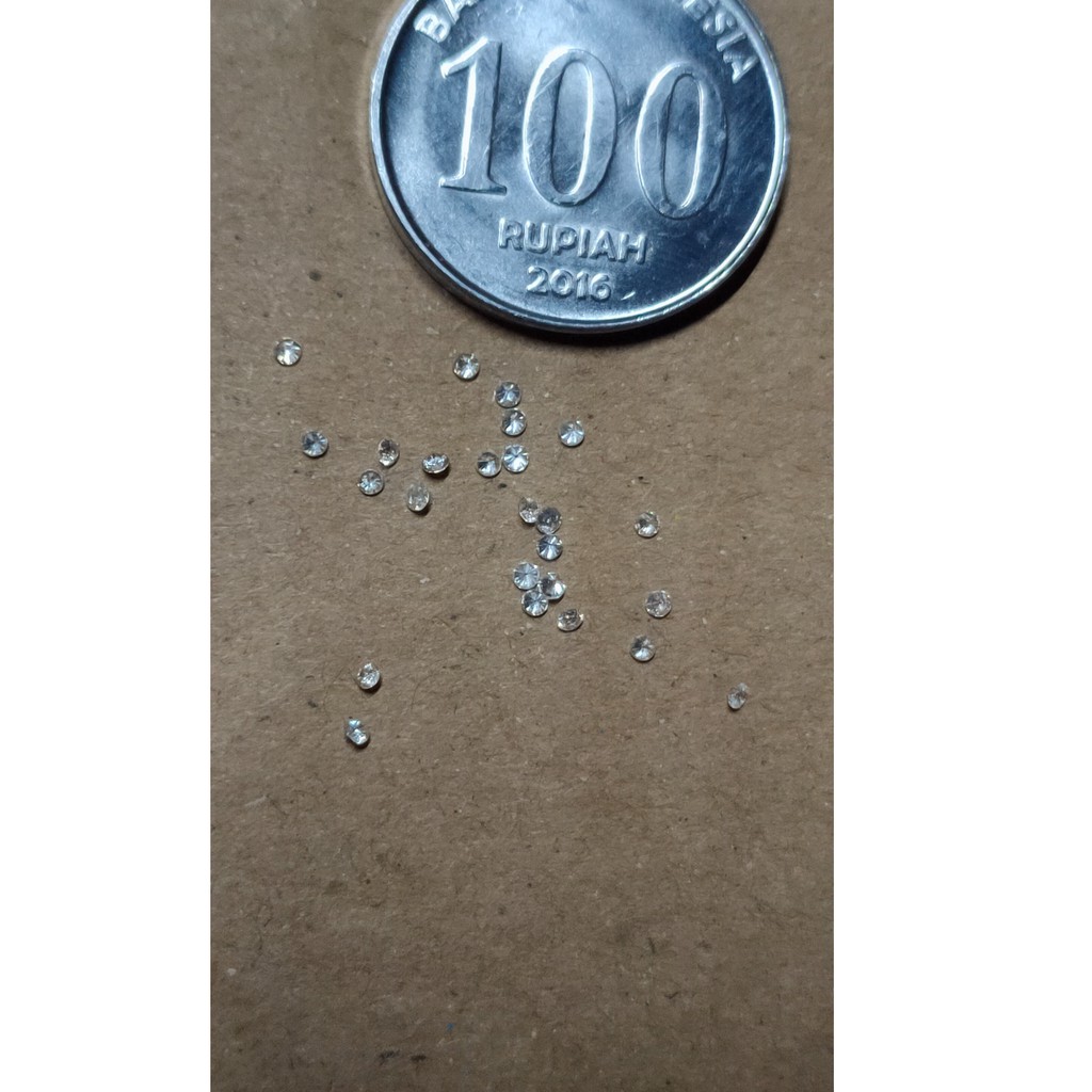 Berlian eropa ecer grosir putih kilau kecil tabur gugur 60