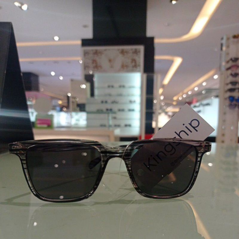 Kacamata Kingship Polarized Niguel Grey Leopard Black