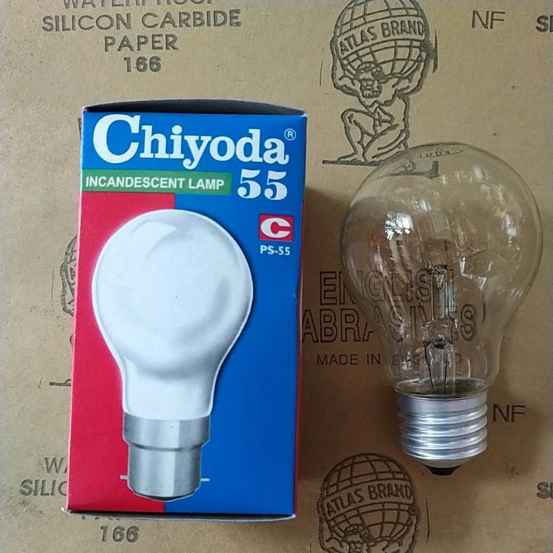 Chiyoda Bola Lampu Pijar 15 Watt / Lampu Penghangat Ayam