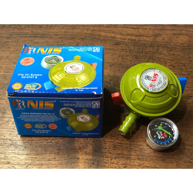 Regulator kompor gas Nis DOUBLE LOCK