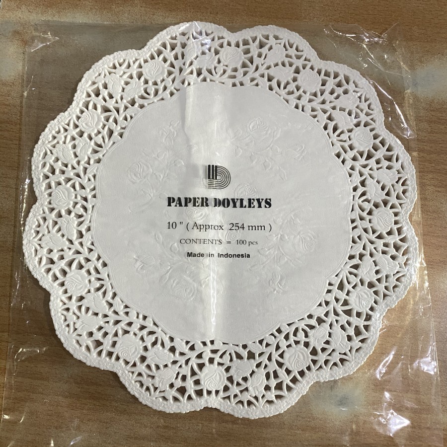 

Doyley bulat Round 10 inch doiley / Diva kertas tatakan #10