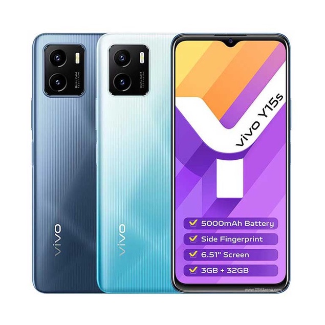 VIVO Y15s - 3GB / 32GB Y15s 3 32 Original Garansi Resmi 1 Tahun SELURUH INDONESIA