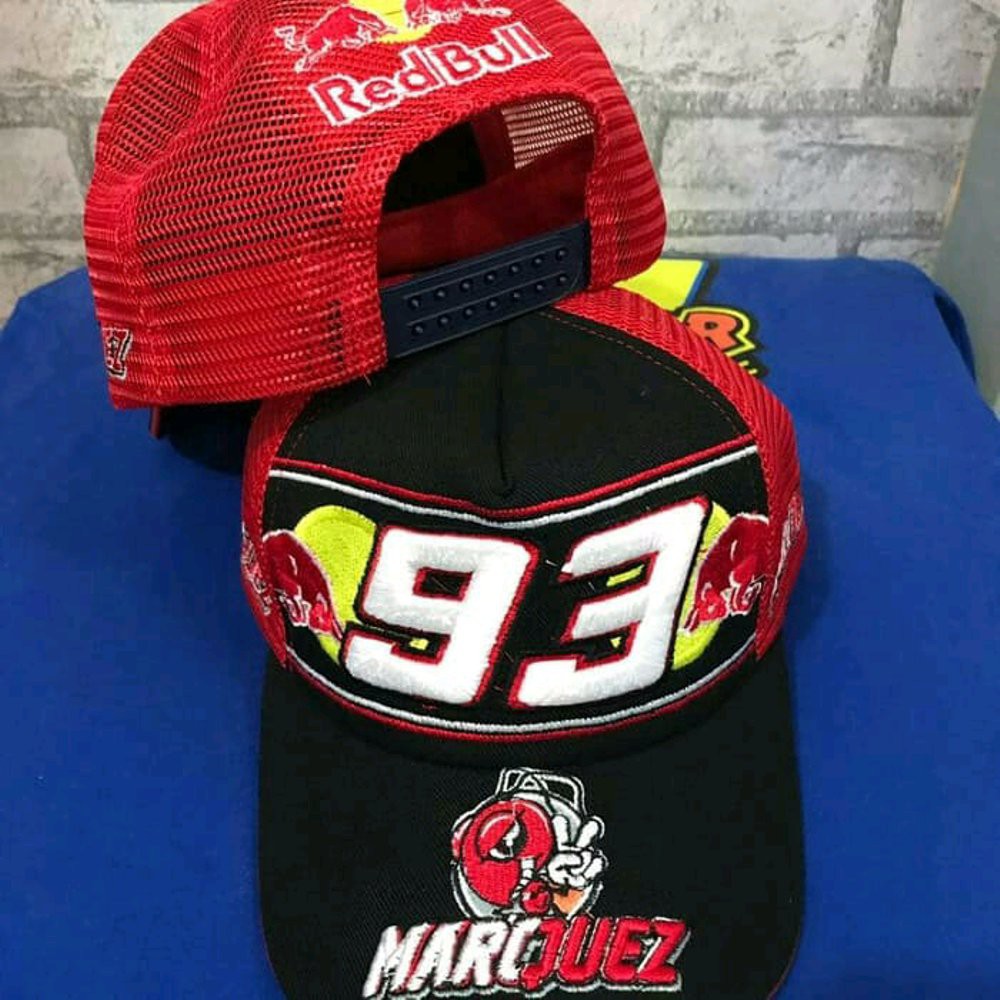 Topi Motogp Marquez Redbull Jaring