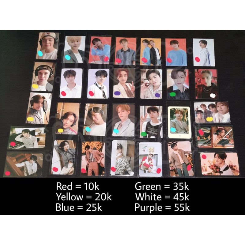 Photocard Seventeen s. coups jeonghan joshua hoshi wonwoo jun woozi pc attacca the 8 mingyu dk dokye