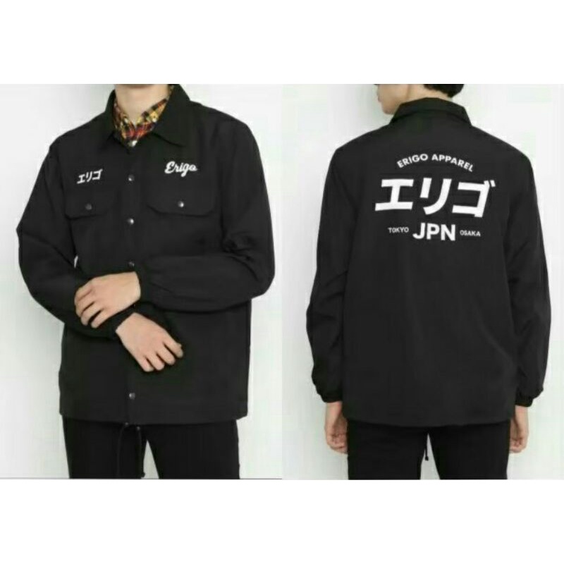 JAKET COACH ERIGO TERMURAH ERIGO APPAREL JACKET COACH MAMORU TERLARIS-Gambar 10