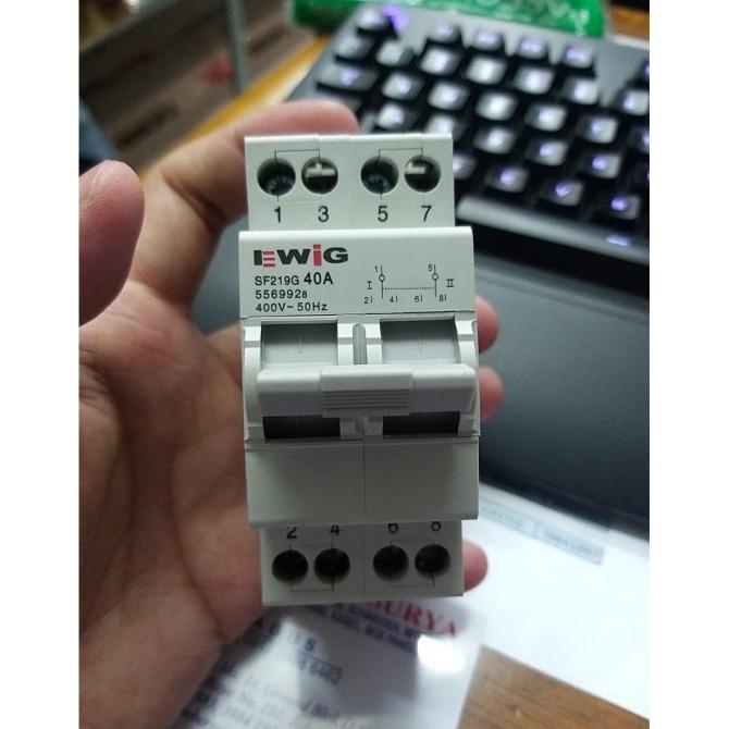 COS / Change Over Switch / Ohm saklar EWIG 2x40A