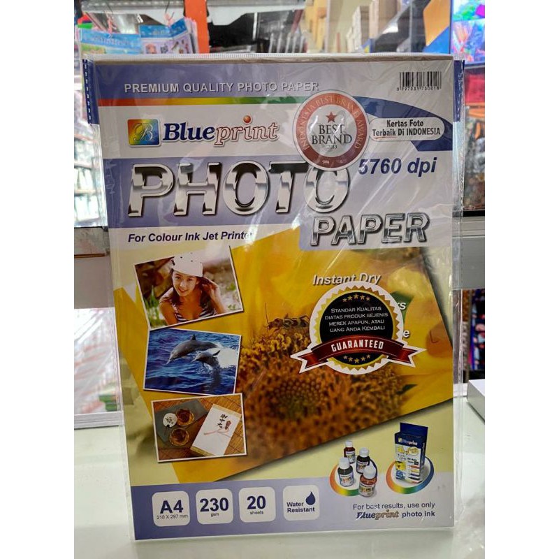 

Kertas Foto / Photo Paper Blue Print 230gsm
