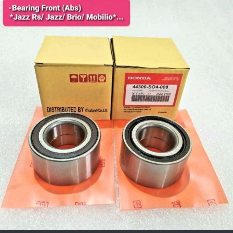 bearing roda depan jazz rs/jazz old/brio/mobilio lahar roda depan jazz rs/jazz old/brio/mobilio ABS