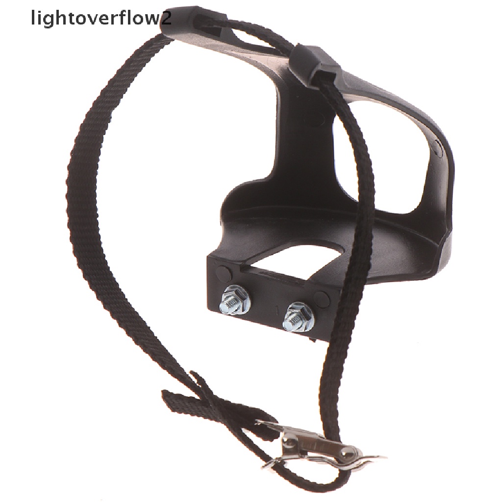 (lightoverflow2) Strap Pedal Sepeda Warna Hitam