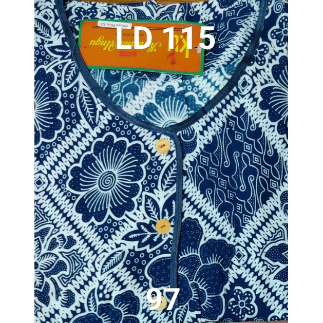 Daster Kencana Ungu Plisir K3 label coklat-34