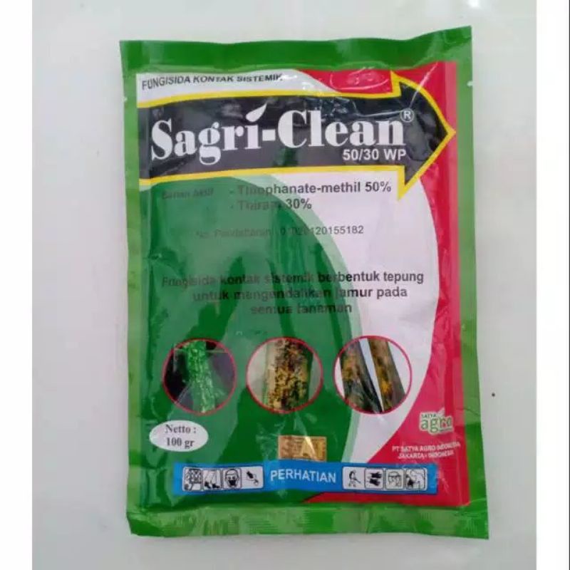 Fungisida sistemik Sagri clean 100 gram