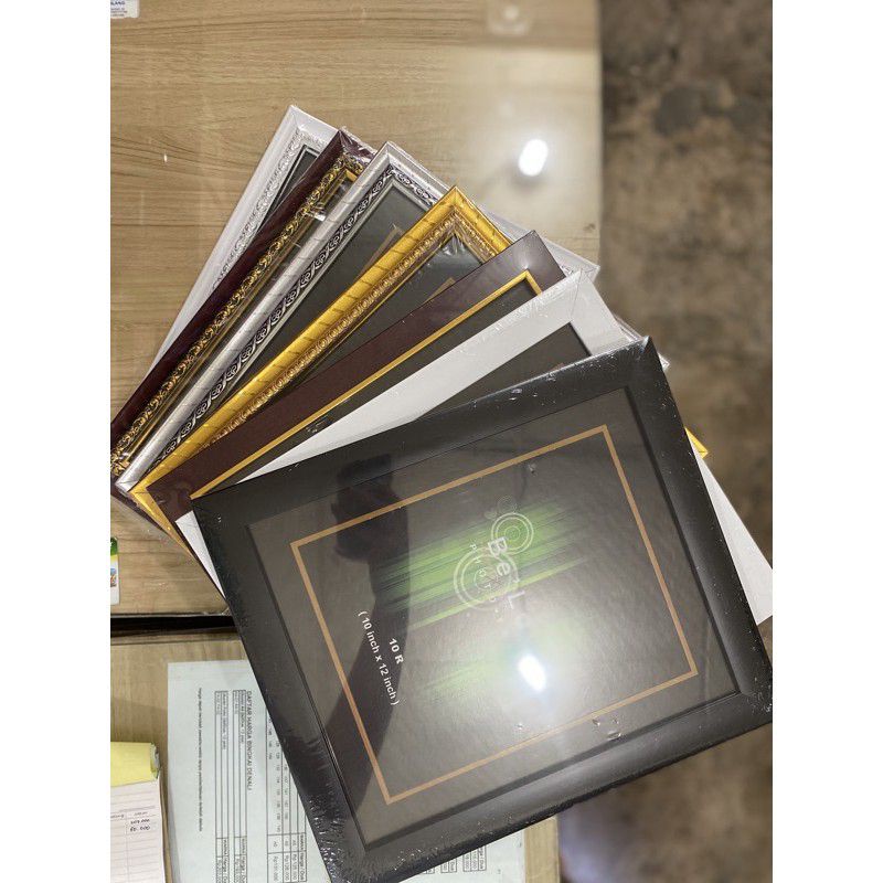 [COD] BINGKAI 10R BINGKAI 12 INCHI BINGKAI FOTO BINGKAI FIBER BINGKAI KAYU