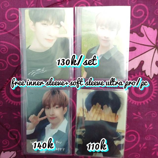 Seventeen album japan we make you ymmd dircut lenti dk woozi photocard postcard japan