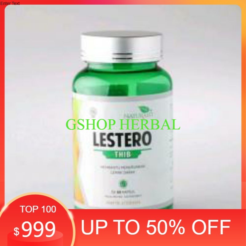 NEW Obat Kolesterol Tinggi "Lestero Thib" Obat Herbal Kolesterol Obat Penurun Kolesterol Terampuh