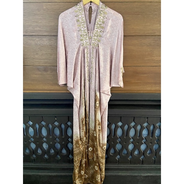 Kaftan jumputan palembang