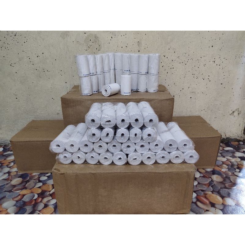 

Thermal EDC / Kertas printer / Kertas Struk ( 1 dus / 10 pack = 100 roll) Stok Lama
