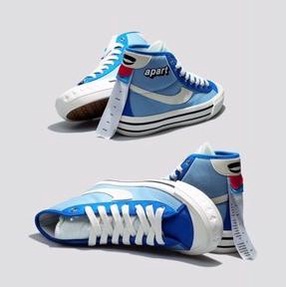 COMPASS X UNKL 347 HIGH BLUE ORIGINAL BNIB SEPATU PRIA HI UNKL347 FDF321355E