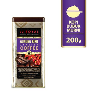 

JJ Royal Coffee Gunung Biru Arabica Ground (Kopi Bubuk) Tin 200g