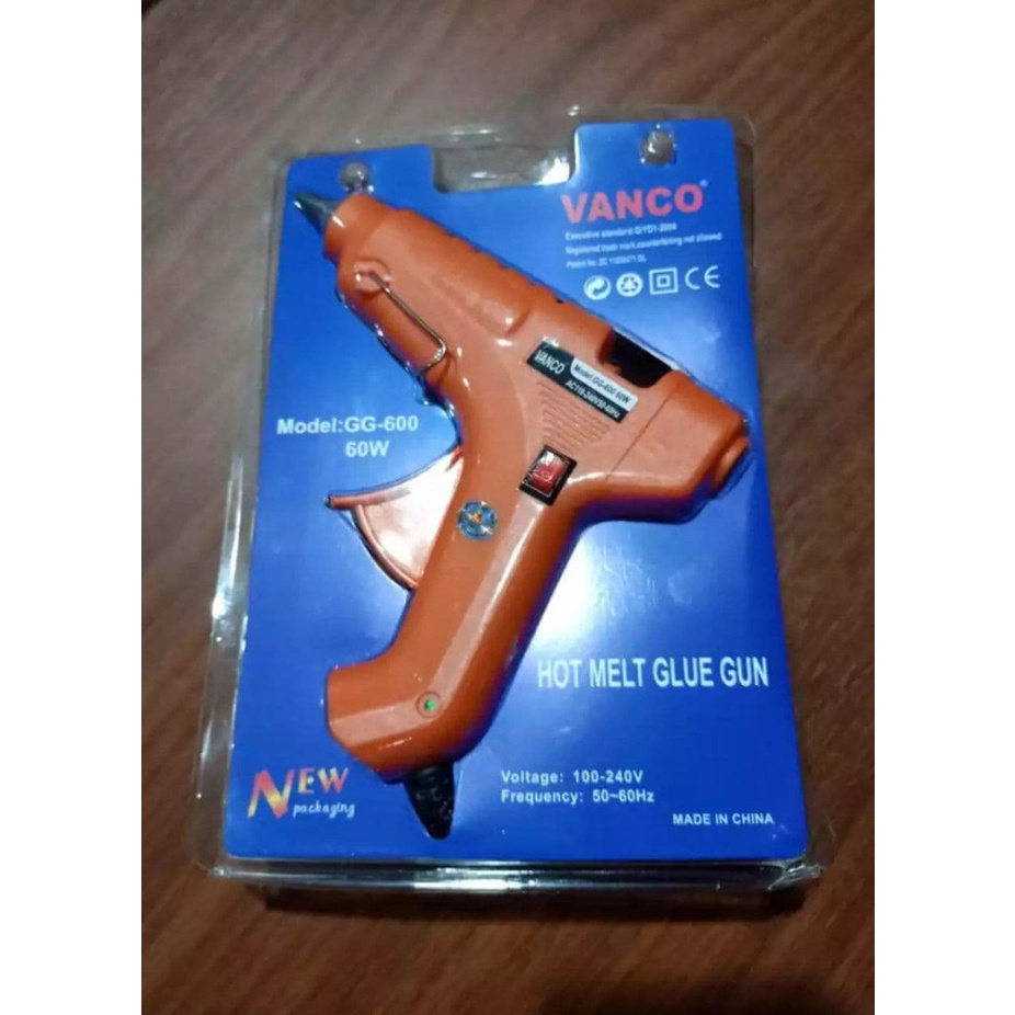 VANCO GLUE GUN BESAR 60 WATT / LEM TEMBAK VANCO GG-600 / HOT MELT GLUE GUN