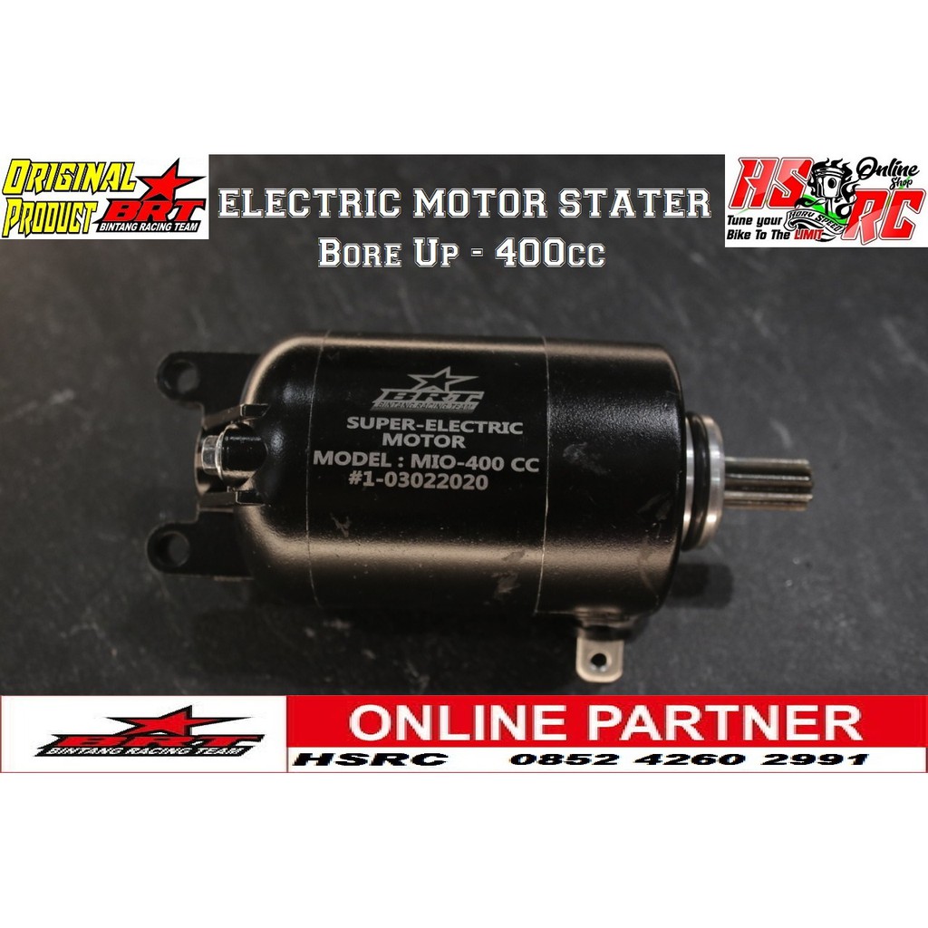 DINAMO ELECTRIC MOTOR STATER BRT BORE UP MIO Sporty Smile Nouvo Fino Xeon karbu RC Dynamo Starter 30