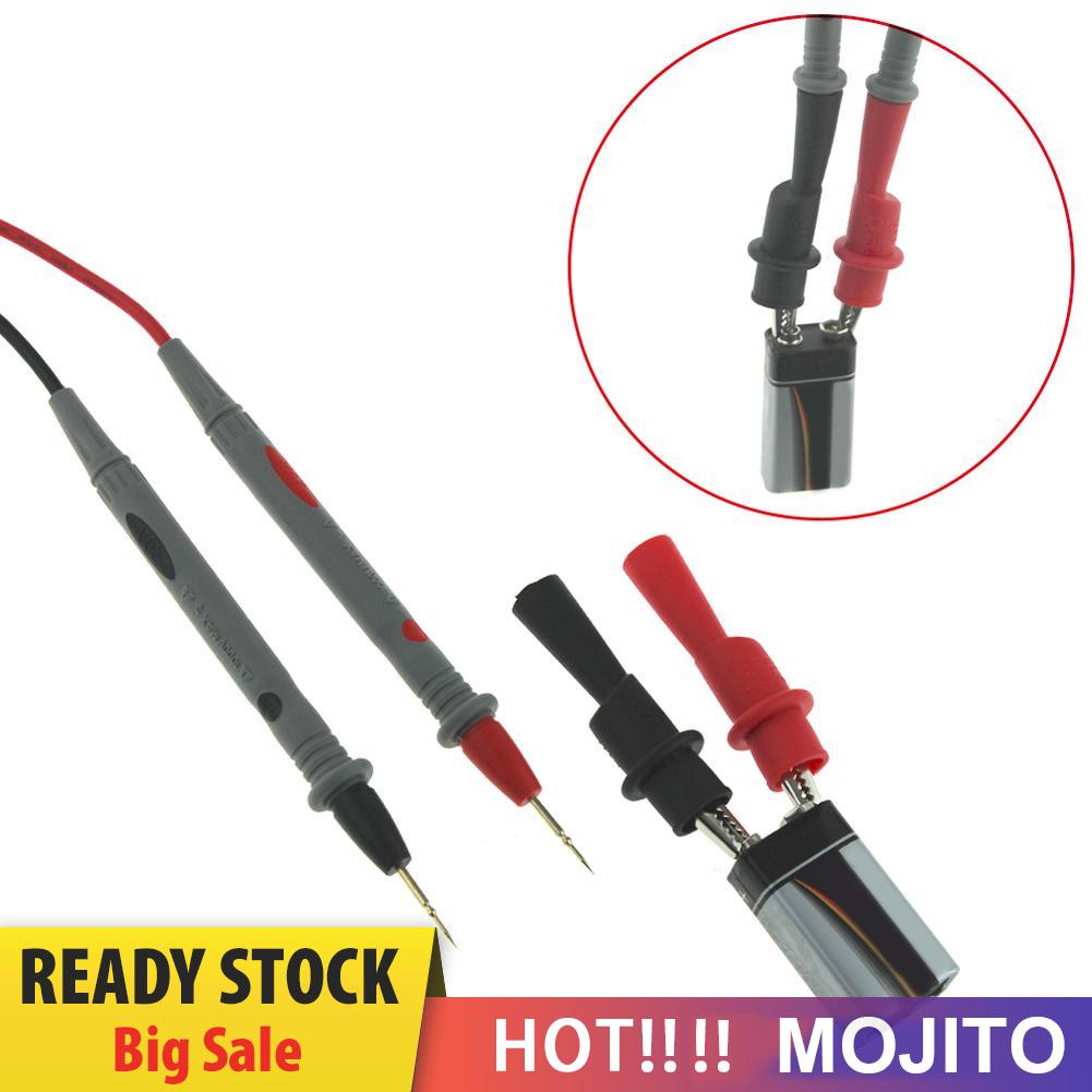 MOJITO 20A Universal Probe Test Leads for Multimeter Meter with Alligator Pliers