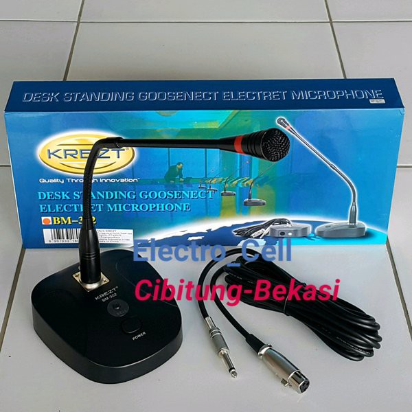 Mic podium Krezt Bm 302 ( Podium / Meja ) suara mantap