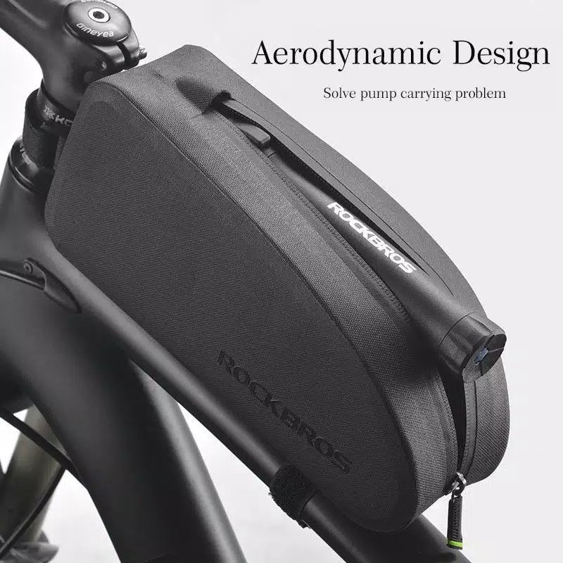 Tas Sepeda Rockbros AS019 Frame Depan Waterproof Front Tube Bag Sepeda Lipat MTB Roadbike