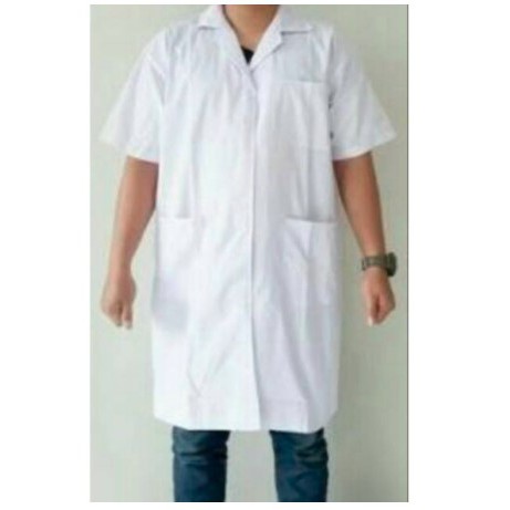 Jas Laboratorium Baju Laboratorium Lengan Pendek