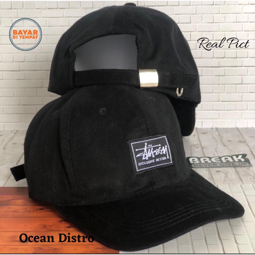 Turun Harga topi distro terbaru Stusy pria /rappel premium