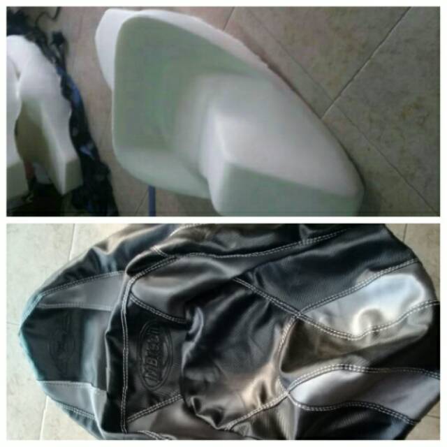 Paket Busa dan Kulit jok NMax Variasi