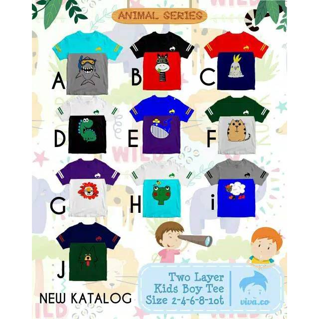Kaos Anak Viva.co Two Layer