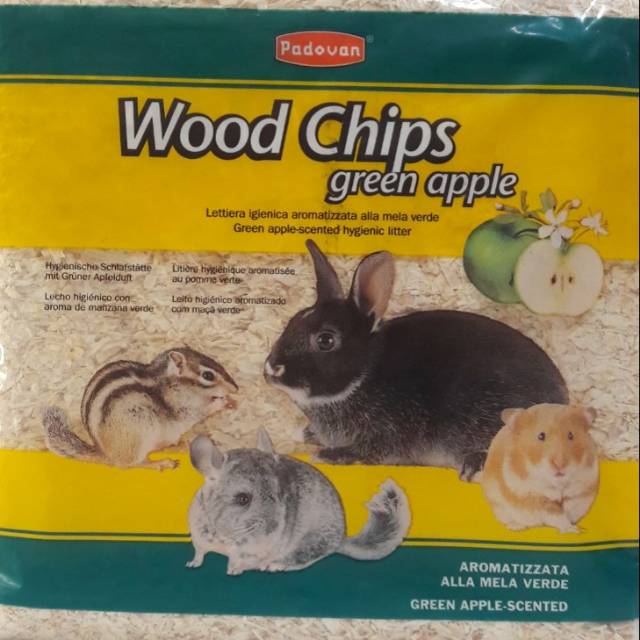 Litter Kandang Padovan Wood Chips 1kg Shopee Indonesia