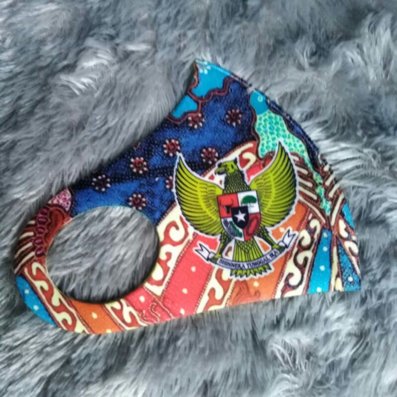 MASKER SCUBA BATIK DEWASA LOGO GARUDA MASKER CORAK BATIK MASKER GARUDA MASKER BUNGA SERBA SERBI BJM