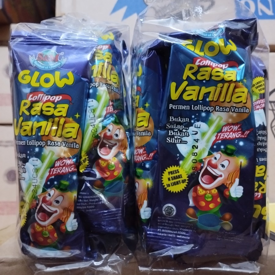 

glow lollipop rasa vanilla