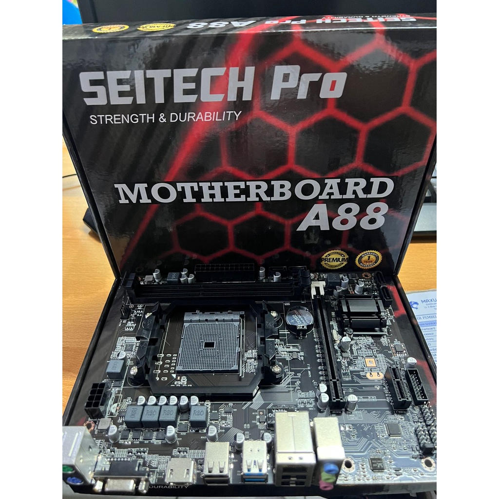 Motherboard Bulldozer A88 AMD FM2+ DDR3 Garansi Resmi