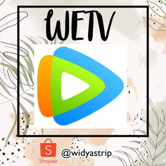 Jual WETV murah || We tv 3 bulan murah | Shopee Indonesia