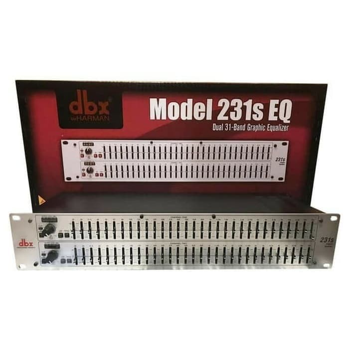 Equalizer DBX 231S  231 S Silver