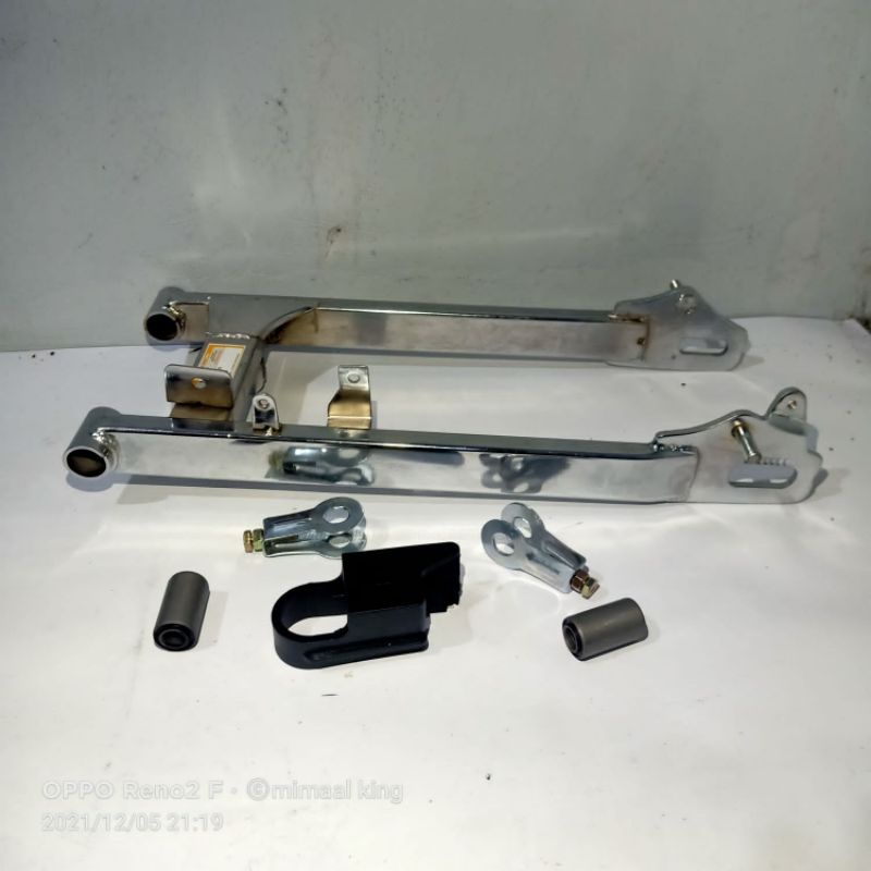 PAKET SWING ARM RX KING CROM BOS ARM TAHANAN RANTAI DAN STELAN RANTAI RX KING RX SPECIAL