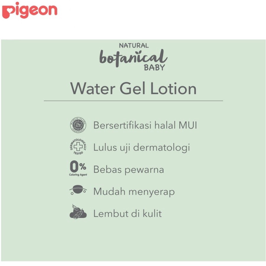 Pigeon Natural Botanical Baby Series - Water Gel Lotion 240ml